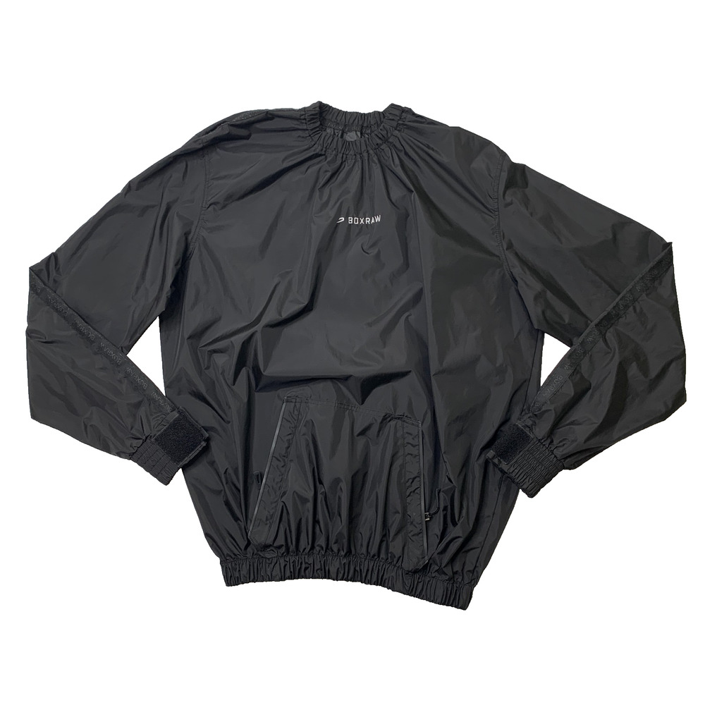 Boxraw Sauna Suit Men XL Extra Large Black Hagler Boxing MMA Training Weight Cut
